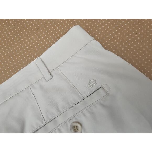 Peter Millar Shorts Mens 40 Golf Beige High Wicking Performance - Picture 13 of 16